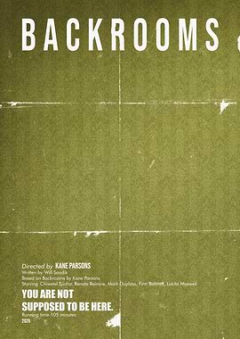 Backrooms Movie Poster