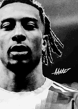 Close-up Portrait of a Football Player