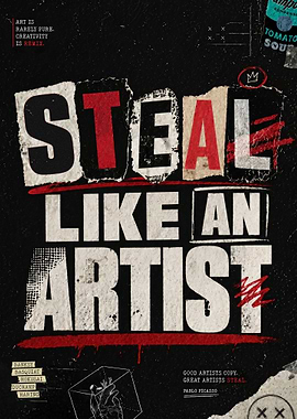 Steal Like An Artist - Creative Studio Modern Typography