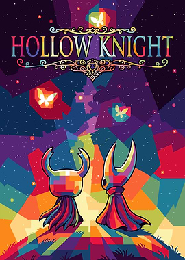 Hollow Knight Pop Art Poster
