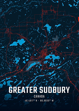 Greater Sudbury Map