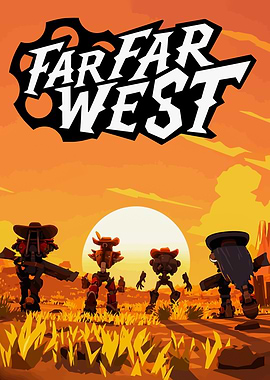 Far Far West Robots in Desert
