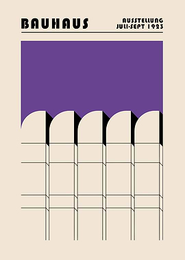 Bauhaus Exhibition Poster 1923