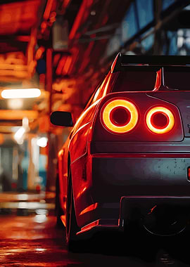 Nissan Skyline GT-R R34 Taillights