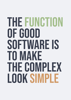 The Function of Good Software