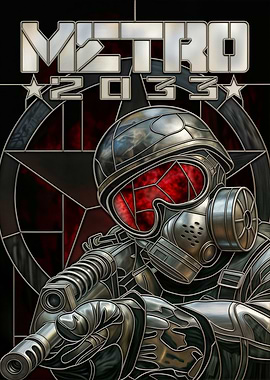 Metro 2033 Game Cover Art