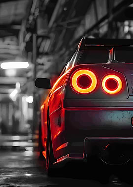 Nissan Skyline GT-R Tail Lights