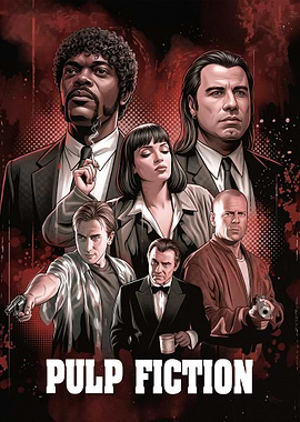 Pulp Fiction Movie Poster