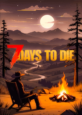 7 Days to Die Poster Art