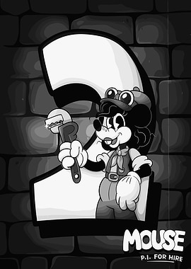 Mouse P.I. For Hire Game Poster