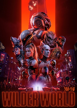 Wilder World Cyberpunk Poster