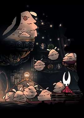 Hollow Knight Hornet and Mosskin