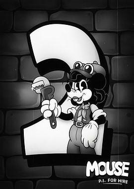 Steampunk Mouse P.I. for Hire