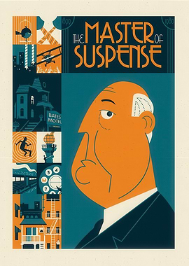 The Master of Suspense Poster