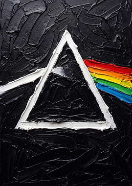 Dark Side of the Moon Album Cover Art Poster