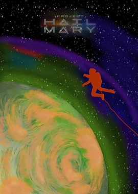 Project Hail Mary Astronaut in Space