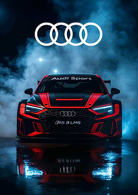 Audi RS 3 LMS Race Car