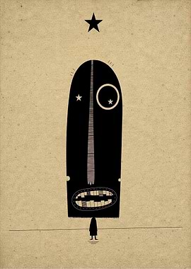 Surreal Character with Star