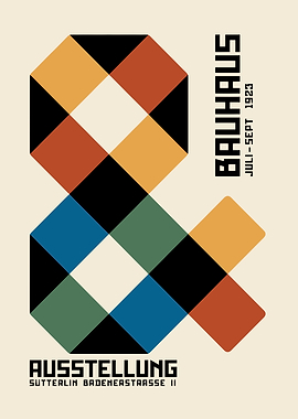 Bauhaus Exhibition Poster 1923