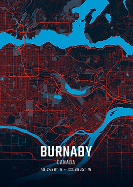 Burnaby City Map