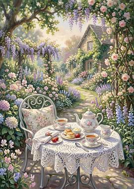 Enchanting Garden Tea Party