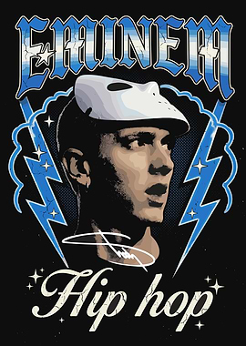 Eminem Hip Hop Portrait