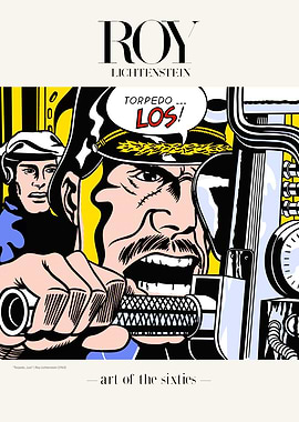Roy Lichtenstein | Torpedo Los Poster
