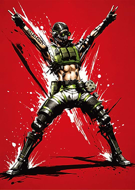 Octane Apex Legends Character Art