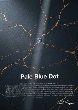 Pale Blue Dot Carl Sagan Quote