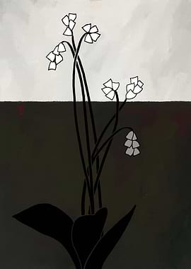 Minimalist Floral Illustration 151