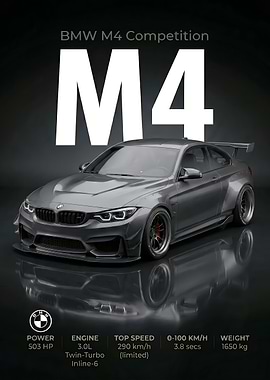 Sport legend BMW M4 Competition Car