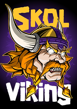 Skol Vikings Viking Warrior