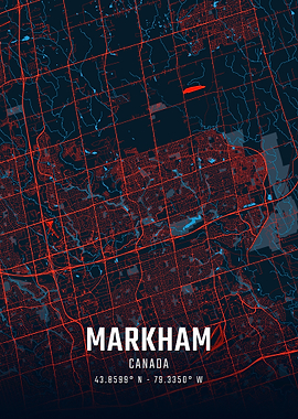 Markham City Map