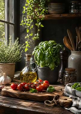 Fresh Ingredients for Italian Cooking