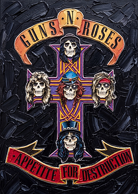 Appetite for Destruction Album Cover Art
