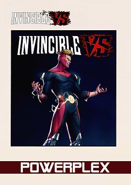 Invincible vs. Powerplex Game Art