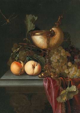 Still Life with Fruit and Goblet