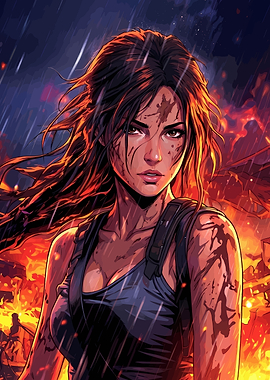 Lara Croft From Tomb Raider