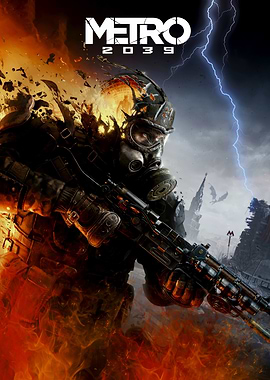 Metro 2039 Soldier with Gun