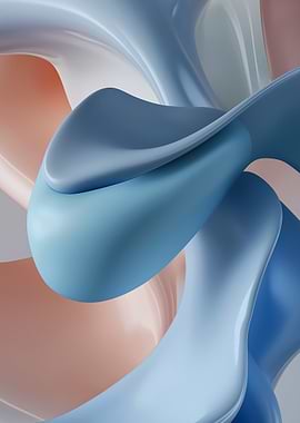 Abstract Swirling Forms