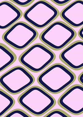 Retro Diamond Pattern