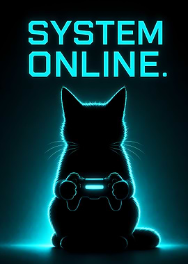 System Online Cat Gamer