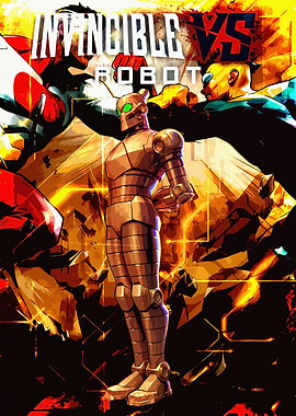Robot Invincible vs Game Art