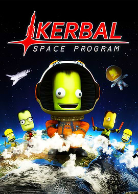 Kerbal Space Program Game Cover