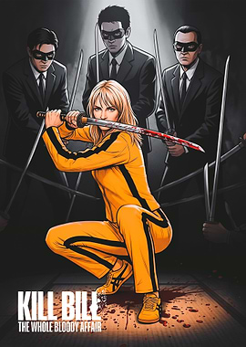 Kill Bill The Whole Bloody Affair Poster