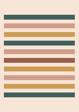 Abstract Geometric Stripes