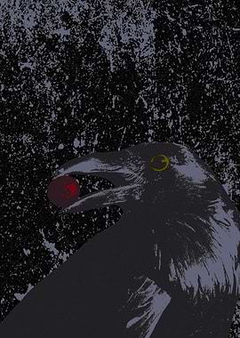 Lone Raven And The Red Berry
