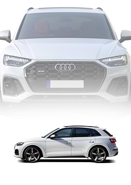 White Audi SQ5 TDI