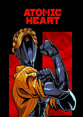 Atomic Heart Robot Poster