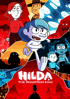 Hilda The Mountain King Poster